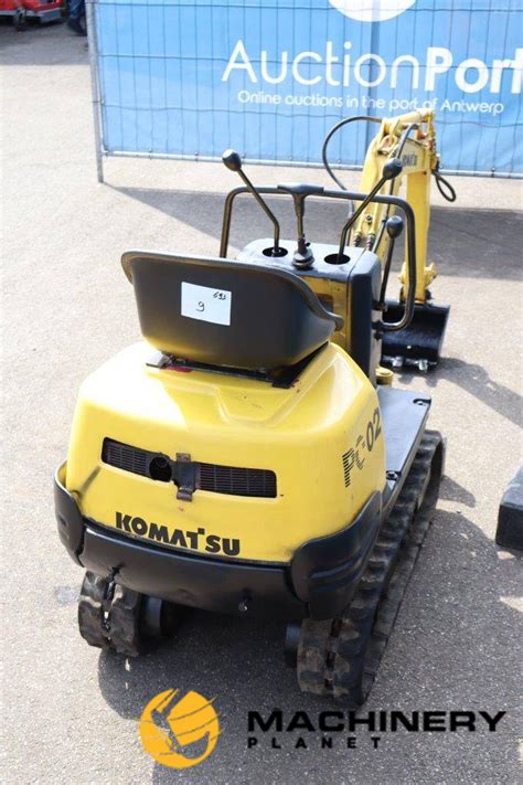 komatsu pc02-1a mini micro digger|Komatsu PC.